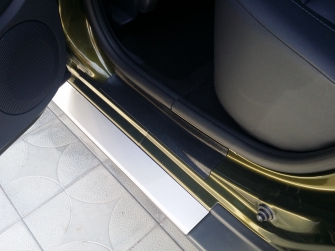 Накладки в проемы дверей (передние + задние) для Рено Дастер рестайлинг с 2015 г.в.